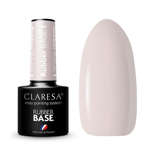 5906750236278 Rubber Base baza do lakieru hybrydowego 1 5g Claresa