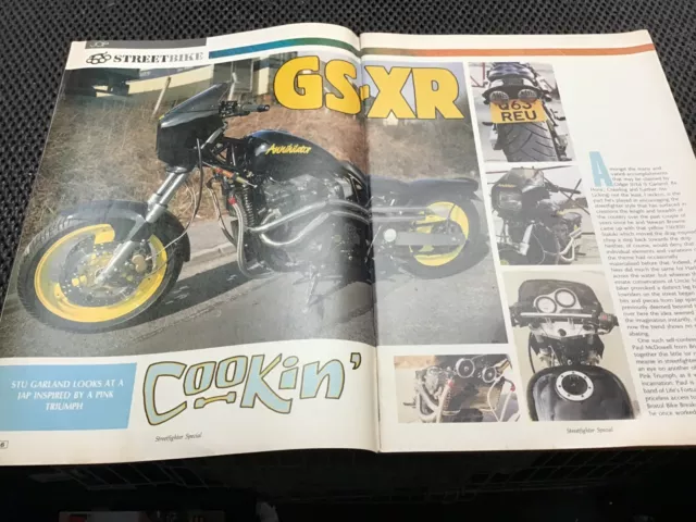 Streetfighters Custom Bike Mag Spring BSH Special GSX1100 (6920 M283) 2