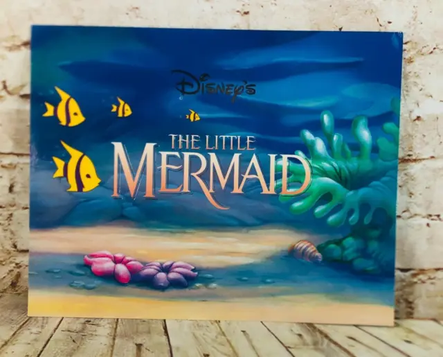 Disney’s The Little Mermaid Exclusive Lithograph Portfolio Set of 4 11x14
