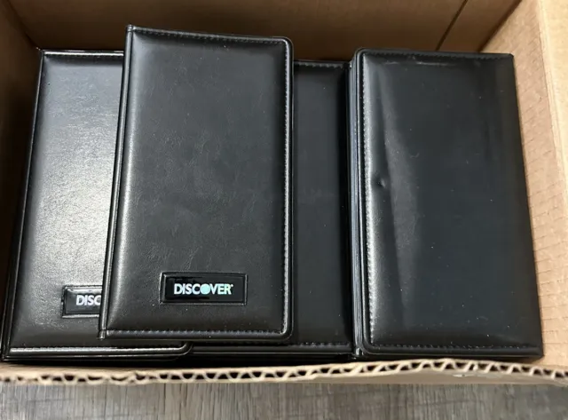 Discover Server Waiter Wallet Check Presenter New Lot Of 17 New Black Sleek