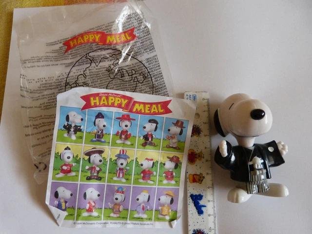 Jouet Snoopy McDonald's 2002 - Neuf Sous Emballage Scellé - Collection BD