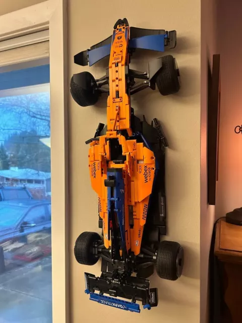 LEGO Technic 42141 McLaren Formula 1 F1 Race Car  (WALL MOUNT)
