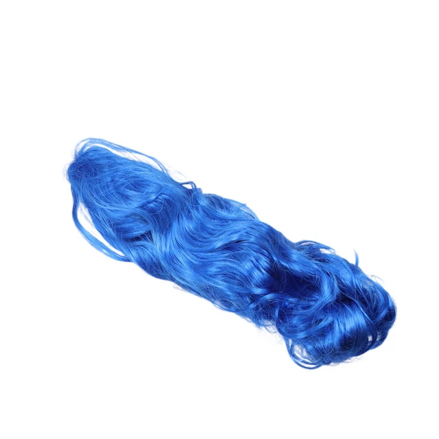 Parrucca per capelli ricci lunga per donna ballo colorato