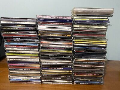 large bundle of CD’s, albums singles Over 50 Albums Job Lot