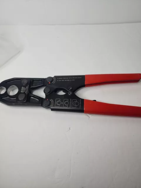 Iwiss iCrimp F1807, 1/2" & 3/4" Pex Full Circle Crimp Tool