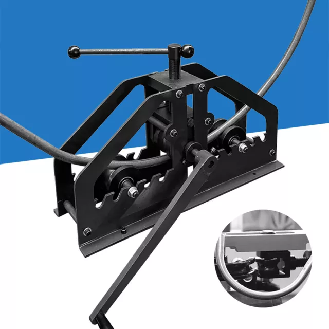 Heavy-Duty Manual Round Tube Roller Industrial TR-60 Portable Tube Roll Bender