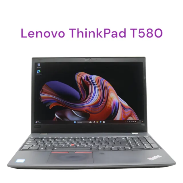 Lenovo ThinkPad T580 i5-8350U 16GB RAM 512GB SSD NVMe FullHD 2x Akkus Backlight