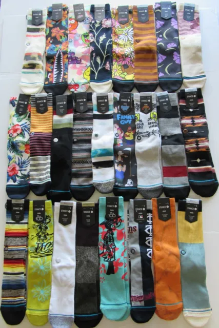 Stance Mens Athletic Socks Large 9-12 Nwt