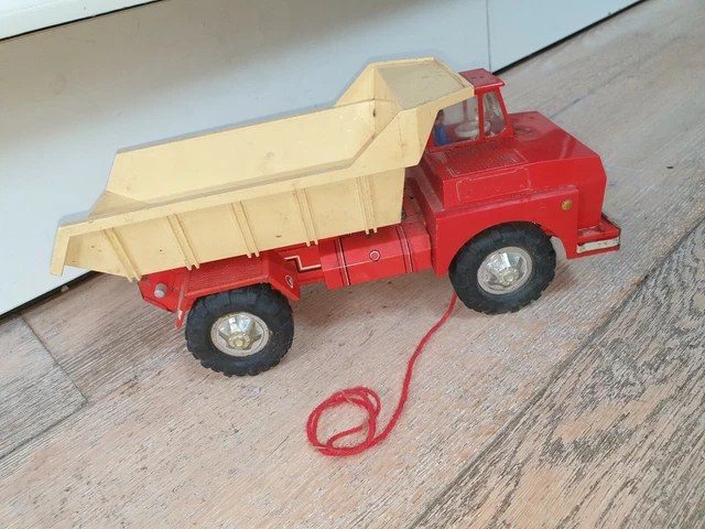 Rare Camion Bernard Benne Joustra - Jouet Ancien En Tôle - Neuf Boîte