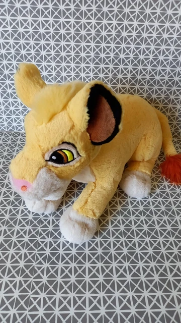 Doudou Simba Personnalisé – Lion Disney 30 Cm, Broderie En France, Lavable 30°, CE Dès La Naissance