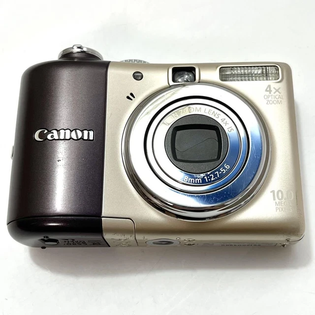 CANON POWERSHOT A1000 IS 10mp Digital Camera Brown BUNDLE