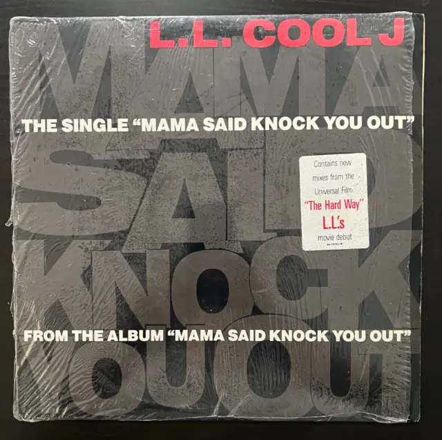 LL Cool J Mam Said Knock You Out 12" Vinyl Single Def Jam Hip Hop