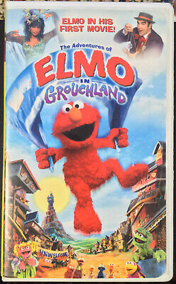 “THE ADVENTURES OF Elmo In Grouchland” VHS Clamshell Sesame Street $13. ...