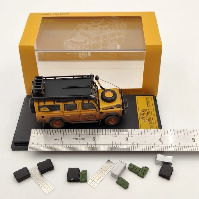 Master 1/64 per Defender 110 Camel Cup Diecast Toys Collezione