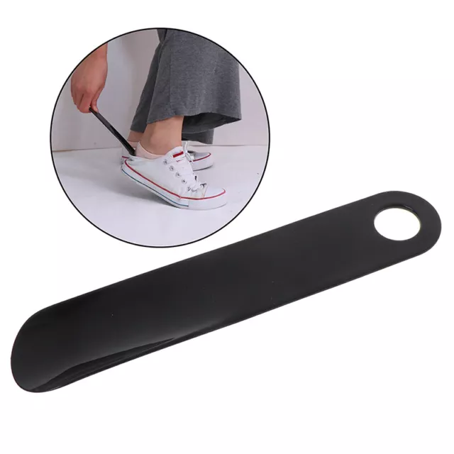 1x Portable Durable Shoehorn Professional Stainless Steel Silver Shoe Horn L  Sn