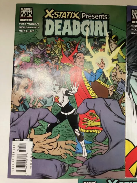 xstatix presents deadgirl 1 to 5 Fine/VF 2