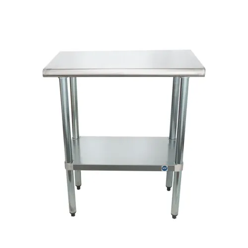 Stainless Steel Food Prep Work Table with Adjustable Undershelf 18”x30”