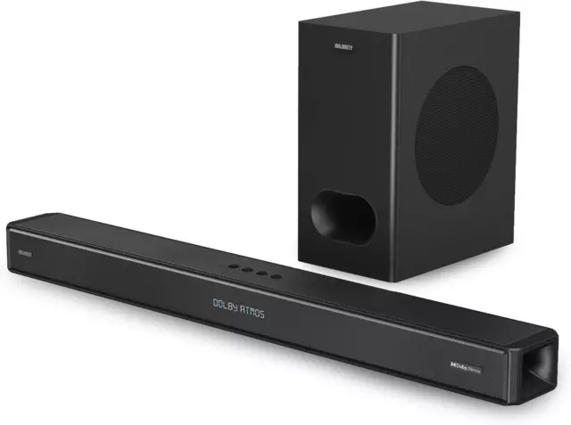 Majority Sierra 2.1.2 Dolby Atmos SOUNDBAR | WIRELESS SUBWOOFER