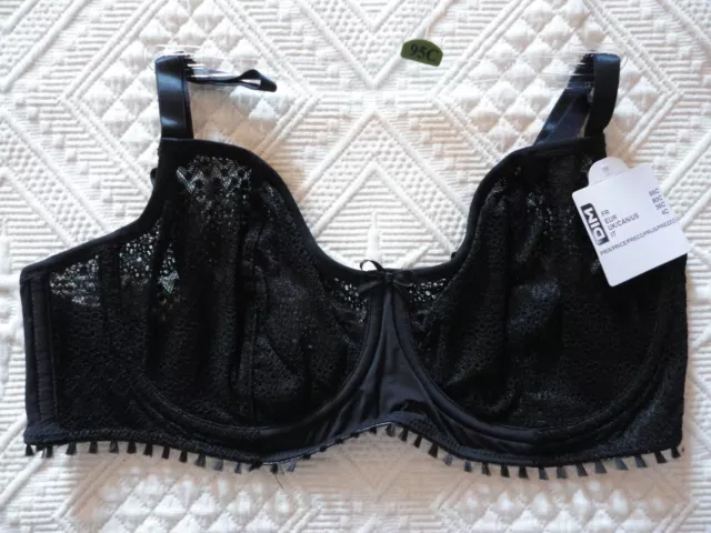 Soutien-Gorge emboîtant noir en dentelle Generous Essentiel