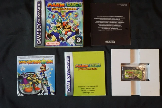 Mario & Luigi Superstar Saga - GBA - European Version - CIB