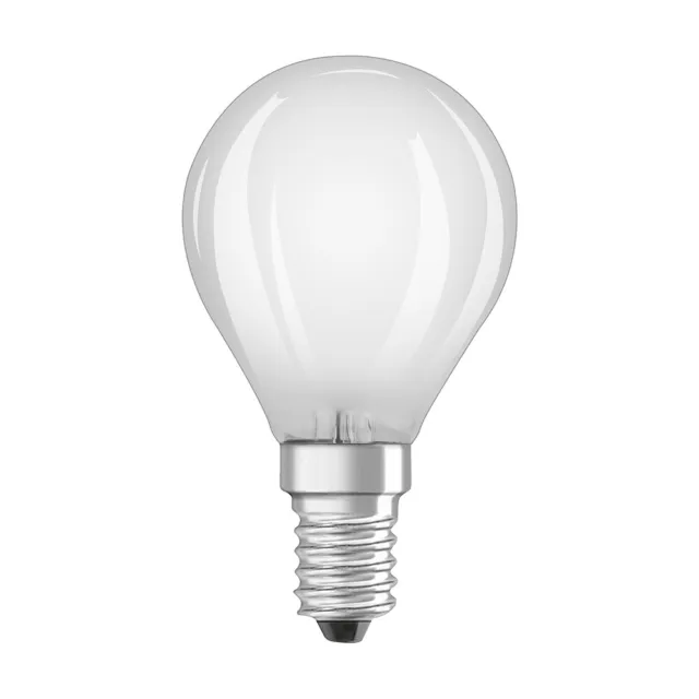 Osram LED Filament Retrofit Tropfen 4W = 40W E14 matt 470lm Kugel warmweiß 2700K