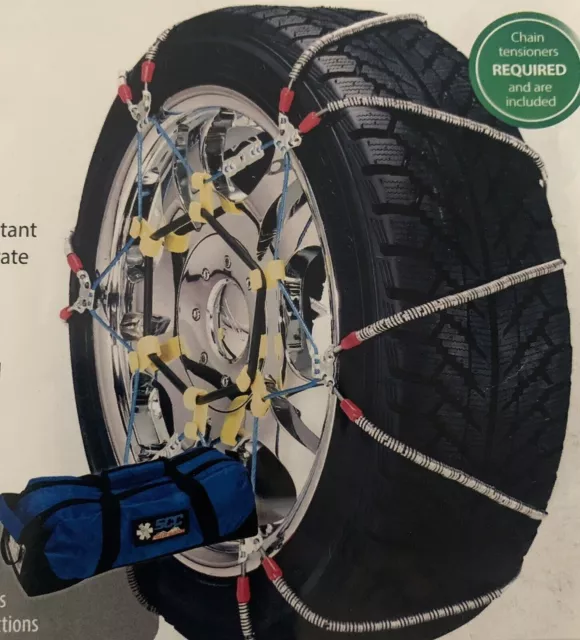 *SUPER Z6* SZ135 CABLE TIRE CHAIN Snow Ice Passenger Cars Pickups and SUVs