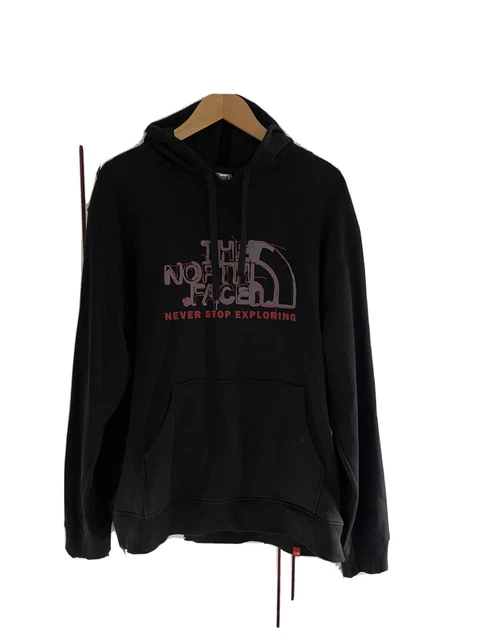 the north face felpa con cappuccio XL nera