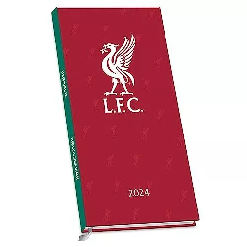 Liverpool FC 2024 Diary, Week To View Pocket Size Diary, Official Product