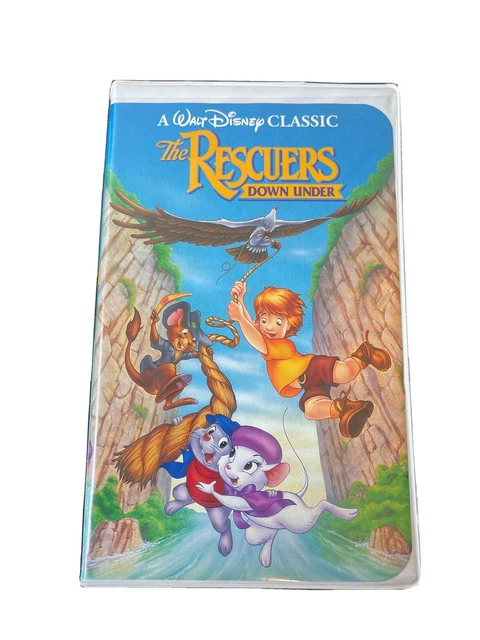 THE RESCUERS DOWN Under (VHS, 1991) Walt Disney Classic Pre-Owned $5.09