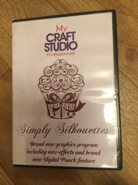 My Craft Studio Professional Simply Silhouettes CDRom Card Making Paper Crafting