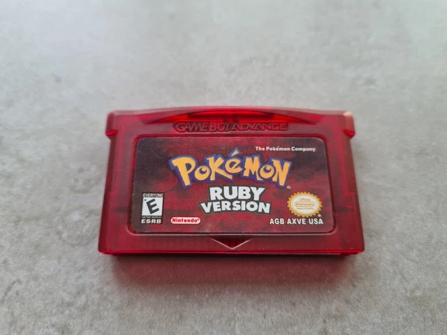 Pokémon: Ruby Version Nintendo Gameboy Advance Cartridge Only With Casing