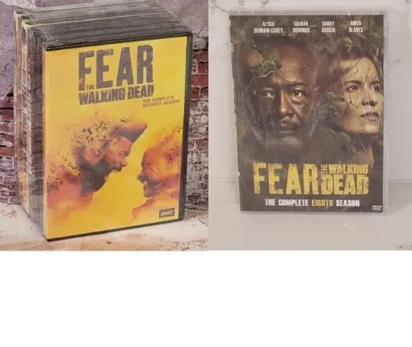 FEAR THE WALKING DEAD The Complete Series Seasons 1-8  Brand New & Sealed USA