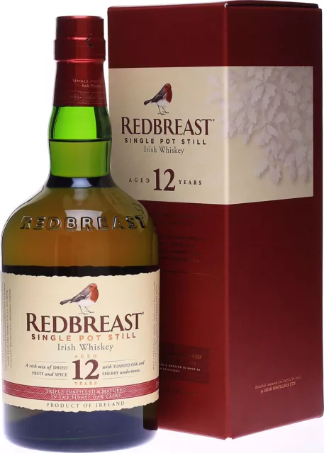 Redbreast 12 Jahre Irish Whiskey - 40% Vol./ 0,7 Liter