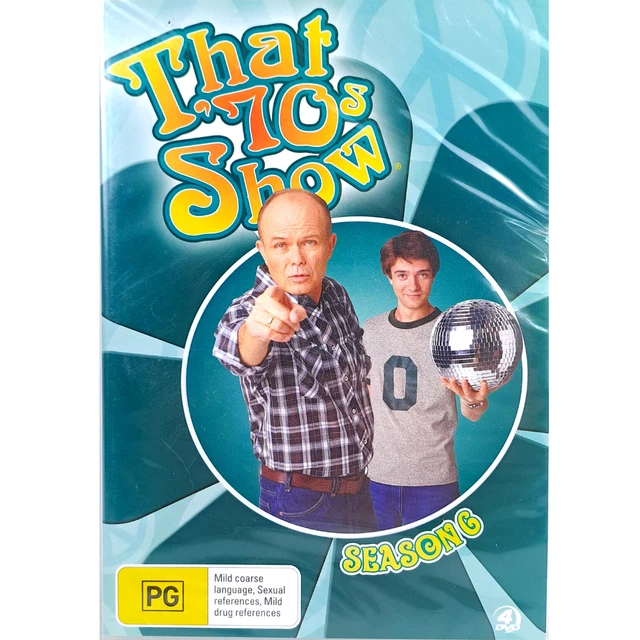 That 70s Show: Season 6 (DVD Region 4) Comedy Series 4 Discs - New & Sealed