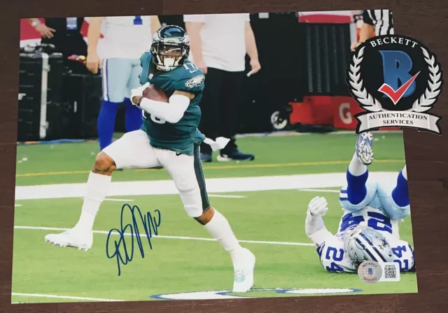 Desean Jackson Signed Autographed 8x10 Photo Philadelphia Eagles Beckett Witness