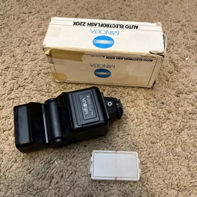 Konica Minolta Auto Electroflash 220x Shoe Mount Flash