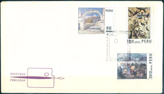 Arte. Dipinti 1973. FDC.