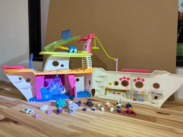 Littlest Pet Shop – Bateau De Croisière – Hasbro – Neuf En Boîte – LPS