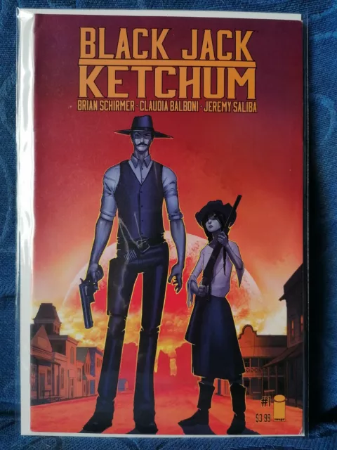 BLACK JACK KETCHUM #1 IMAGE COMICS Western Gunslingers