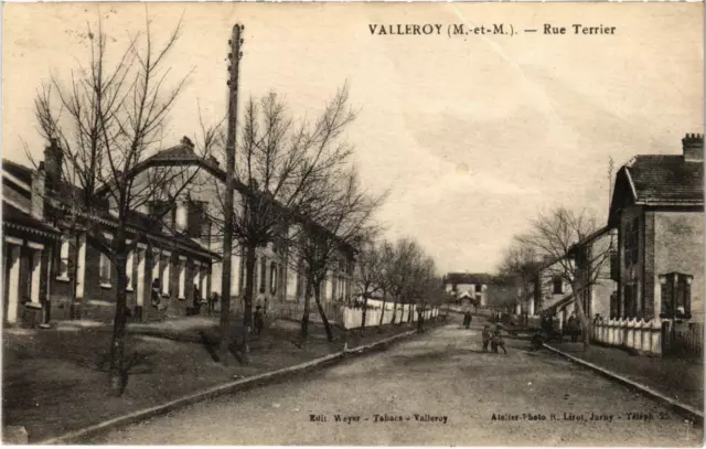 CPA VALLEROY Rue Terrier MEURTHE et MOSELLE (101957)