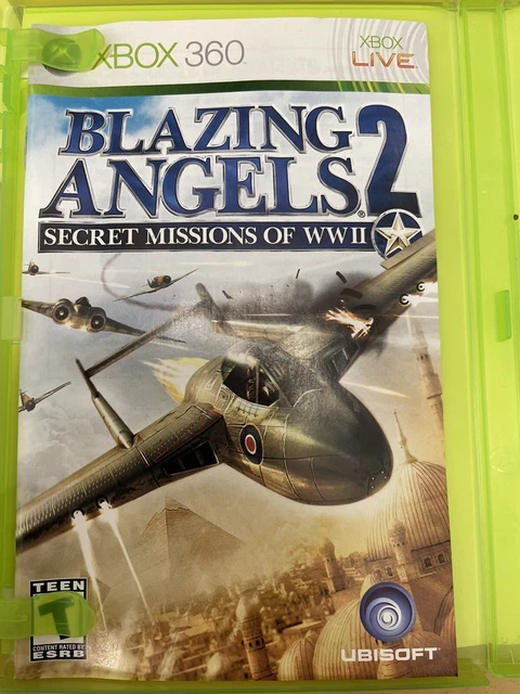 Jeu Blazing Angels: Squadrons Of WWII Pour Xbox 360 - Version Française Complète, Bon état