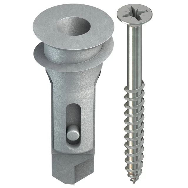 TOX Gipskartondübel Spiral Pro 39 Zinkdruckguss Schwerlastrigipsdübel + Schraube