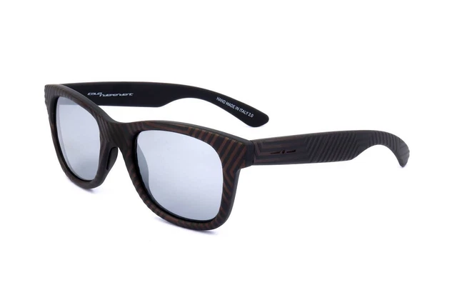 Italia Independent 0902-148-000 Occhiali Da Sole Unisex In Acetato - Lenti In Policarbonato ø54 Mm, Protezione UV400, Categoria 2, Colore Marrone, Con Confezione Originale - 3
