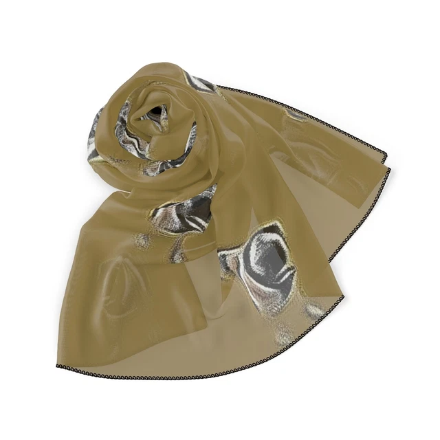 PUG DOG Scarf, 100% Polyester, Multiple Sizes