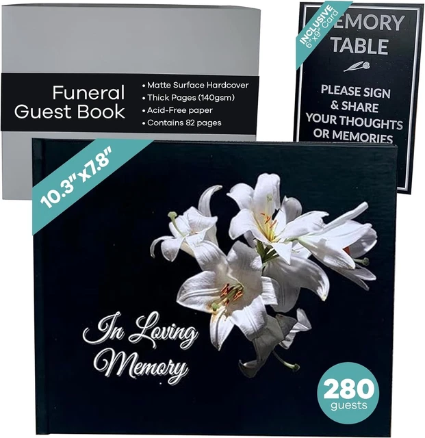 Eucalyptus Funeral Memory Table Collection - Memorial, Celebration...