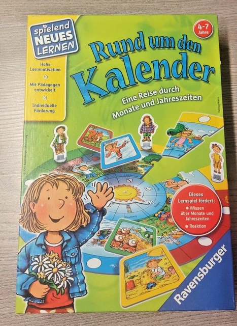 RAVENSBURGER SPIEL - Rund um den Kalender für Kinder 4-7 Jahre