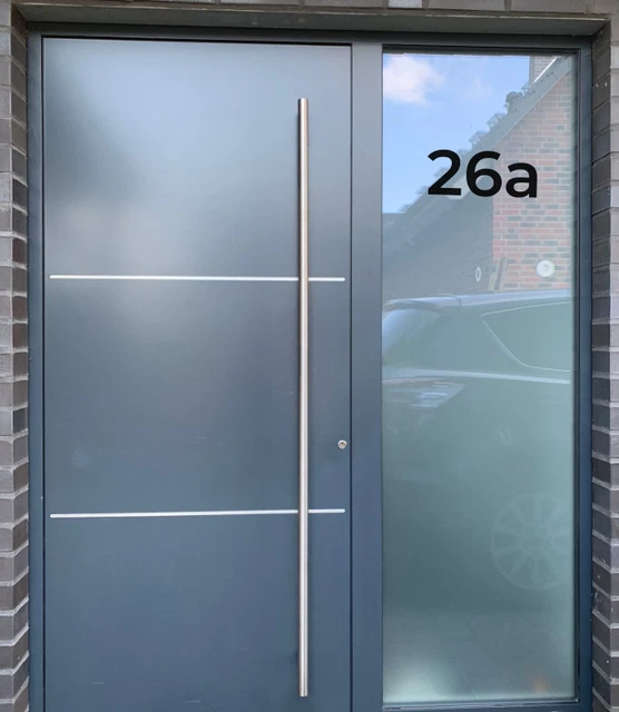 Hausnummer Aufkleber 0-9 - Reflektierende Zahlenaufkleber Für Briefkasten