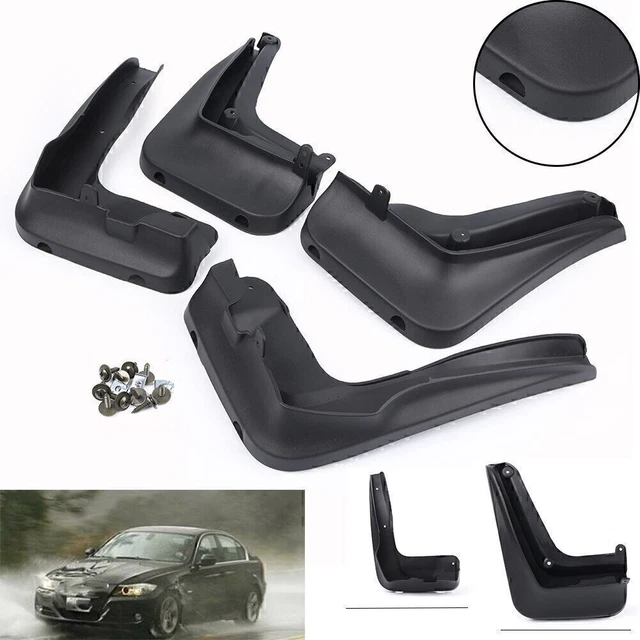 New 4x Mudguards Mud Splash Guards Flaps For BMW 3 Series E90 E91 E92 2008-2011