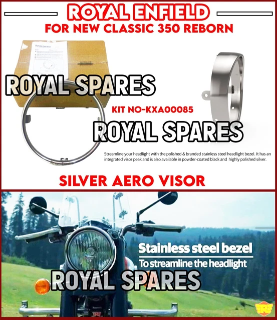royal enfield classic 350 visor