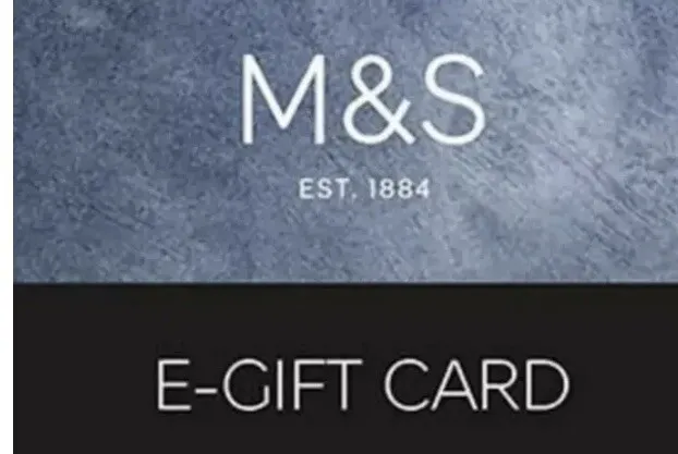 M&S Gift Card E voucher £100
